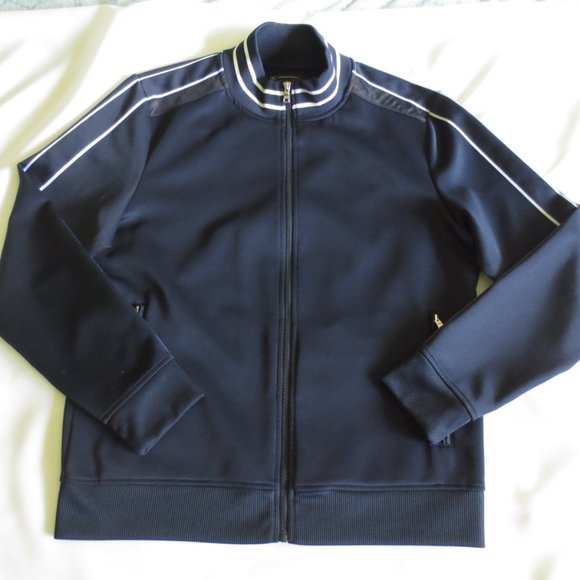 INC International Concepts Other - INC INTERNATIONAL CONCEPTS blue TRACK jacket JOGGER zipper Size Large